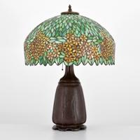 Large Handel Bronze Lamp, Impatiens Design - Sold for $4,687 on 10-10-2020 (Lot 112).jpg